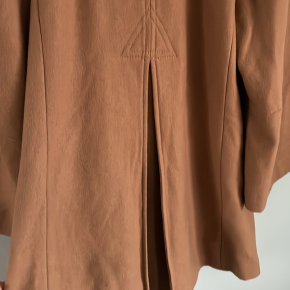 Elevenses Anthropologie Camel Toggle Melton Coat - Picture 10 of 16